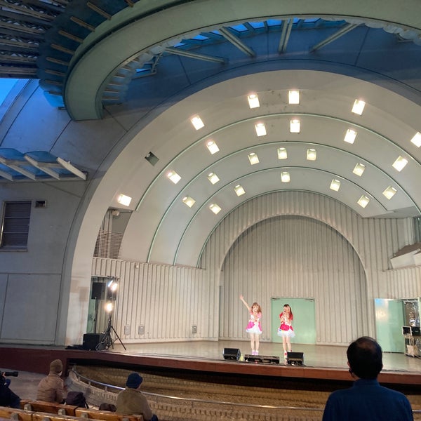 次での写真 上野公園 野外ステージ 水上音楽堂 台東区 東京都