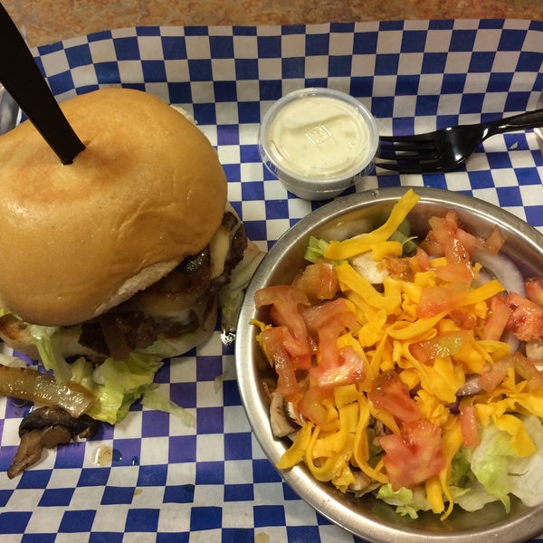 Photo taken at Moonie&#39;s Burger House by Michael B. on 4/2/2015