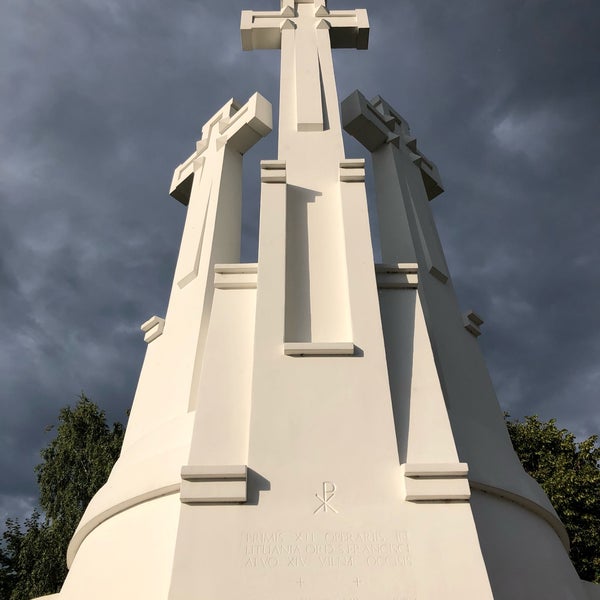 Photo taken at Hill of Three Crosses by Roman P. on 7/14/2019