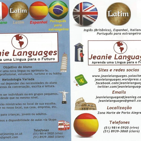 Aprenda uma língua para o futuro com Jeanie Languages.
