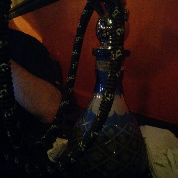 Hookahs are great and the food is as well.