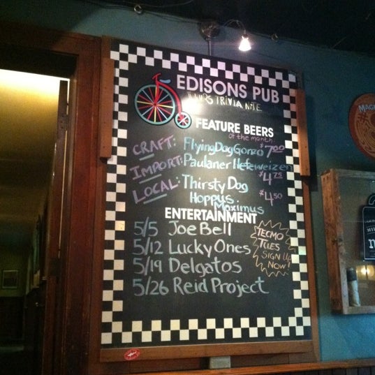 Edison's Pub Pub in Cleveland