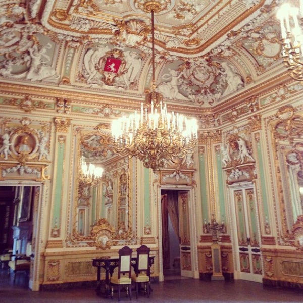 Photo taken at Palazzo Parisio by Khalillou on 9/28/2015