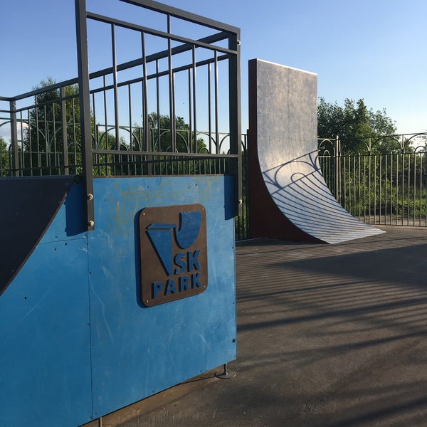 Скейт парк в Мадриде