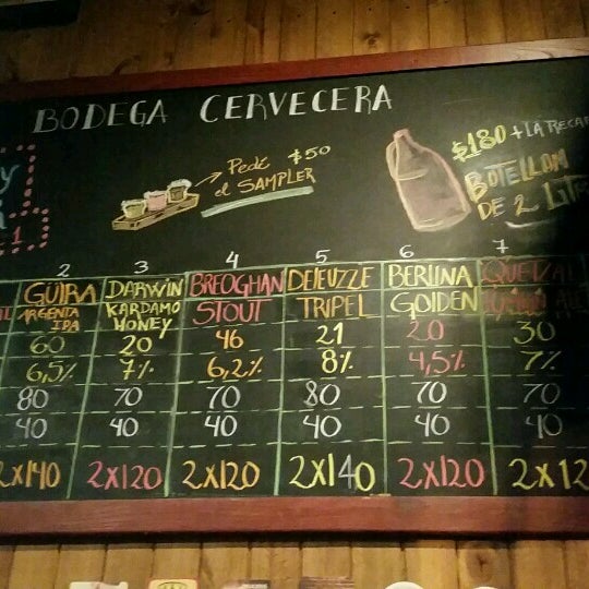 10/29/2016에 Diego M.님이 Bodega Cervecera Beer &amp; Food에서 찍은 사진