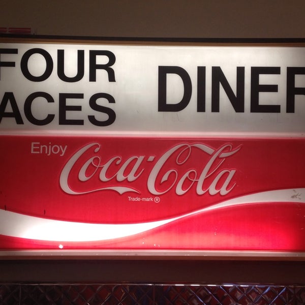 Photo taken at Four Aces Diner by Morris L. on 8/13/2014