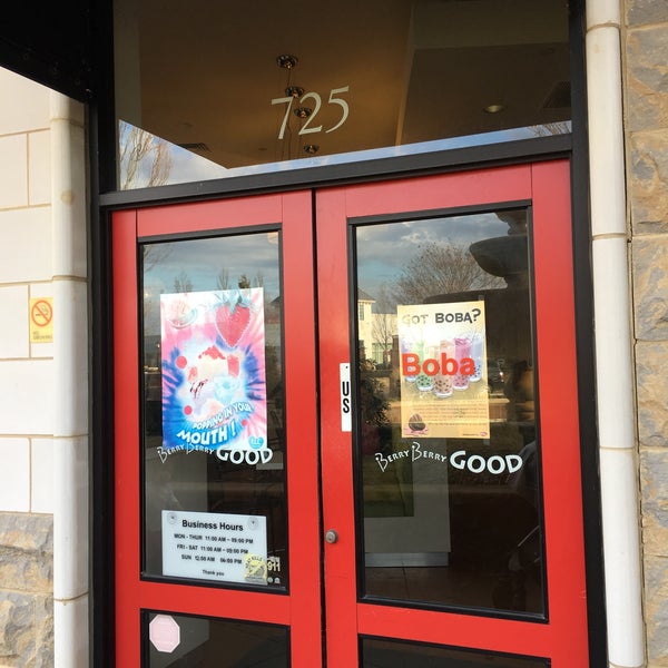 Berry Berry Good Frozen Yogurt 4630 Merchants Park Cir Ste 725