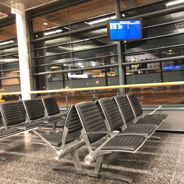Photo taken at Turku Airport (TKU) by Leena Maria H. on 1/12/2019