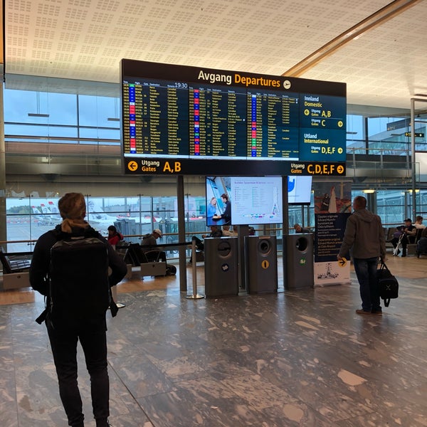 Photo taken at Oslo Airport (OSL) by Leena Maria H. on 5/1/2019