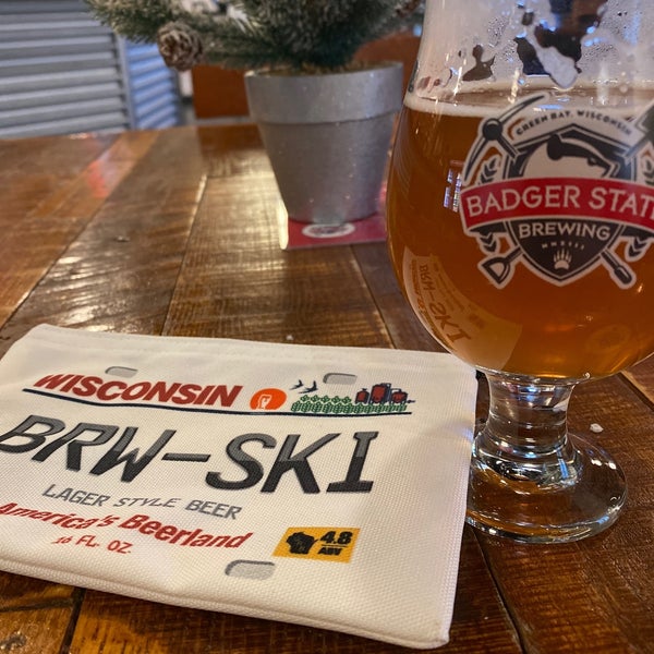 Photo taken at Badger State Brewing Company by Curt L. on 2/9/2021