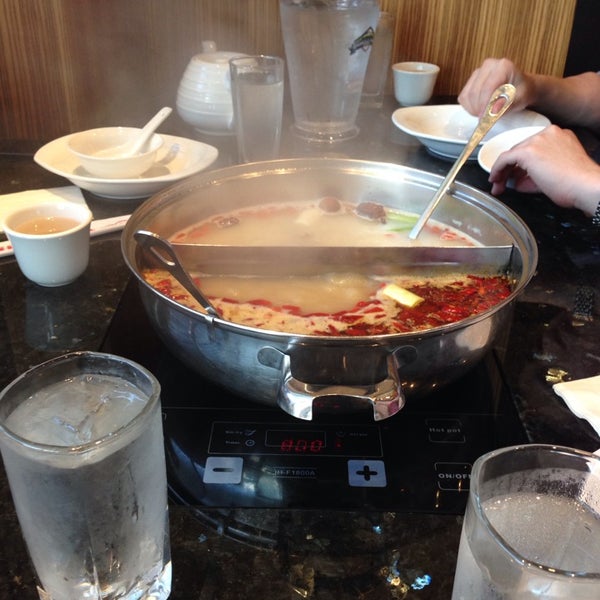 Photo taken at Happy Lamb Hot Pot, Vancouver by Danny L. on 3/31/2014