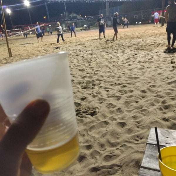 Photo taken at Volleyball Beach by Ben H. on 4/5/2016