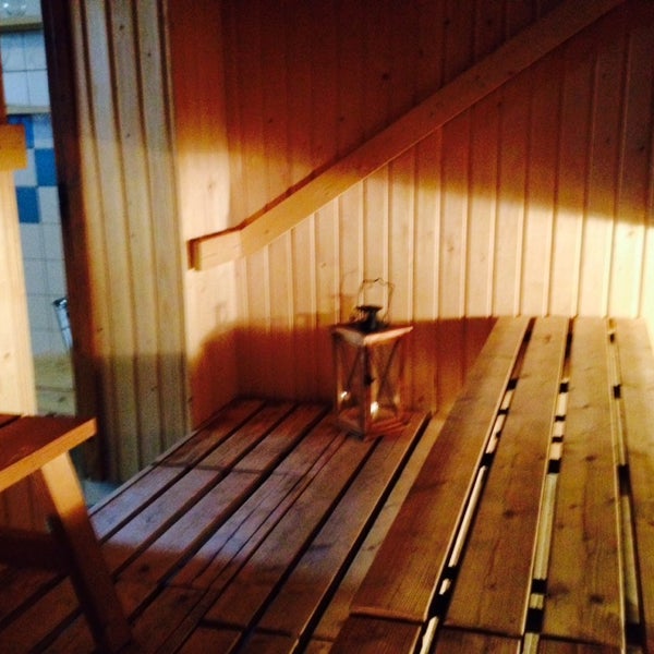 Photo taken at Sauna Hermanni by Mika A. on 7/28/2014