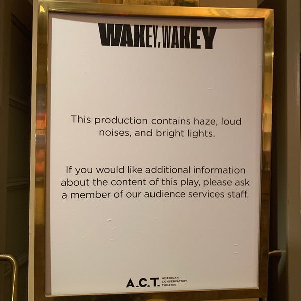 Photo taken at American Conservatory Theater by Laura B. on 1/26/2020