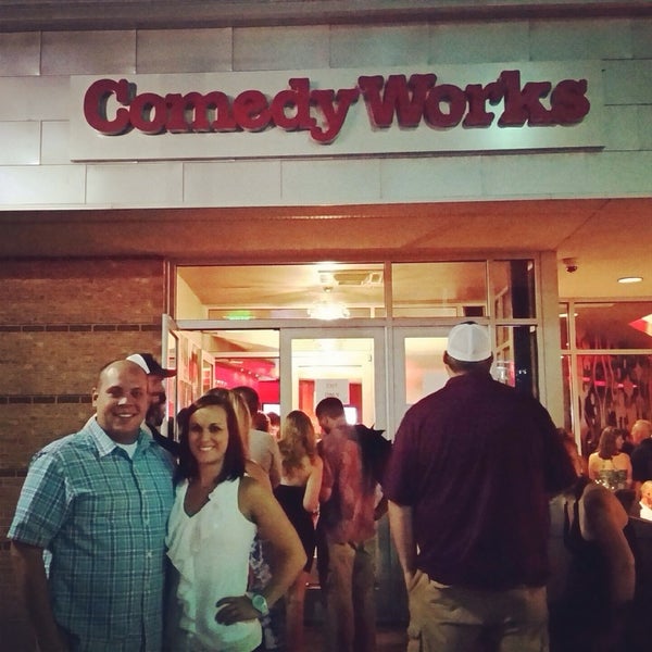 Photo taken at Comedy Works South at the Landmark by Emaleigh R. on 7/20/2014