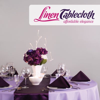 Save up to 25% off Top Selling Tablecloths, Chair Covers/Sashes and More Through Friday!