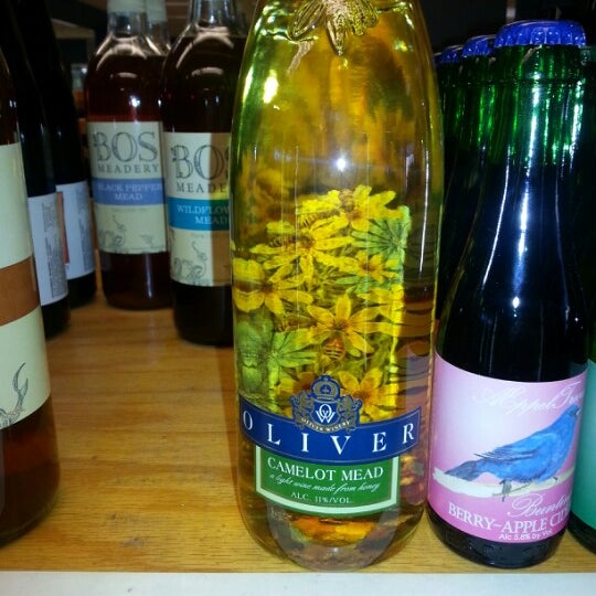 Check out the new Oliver Winery Camelot Mead!