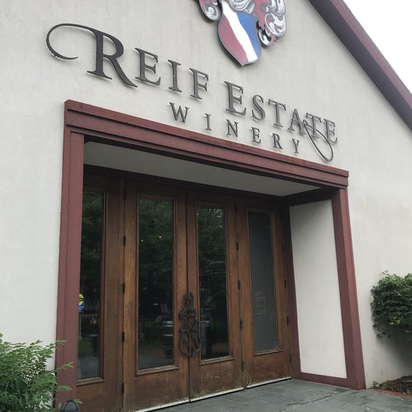 Photo taken at Reif Estate Winery by Bambi Lynn W. on 6/18/2018