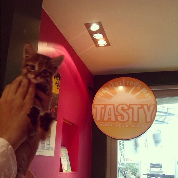 Photo taken at Tasty World by Talina S. on 8/22/2014