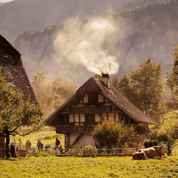 11/26/2014 tarihinde Freilichtmuseum Ballenbergziyaretçi tarafından Freilichtmuseum Ballenberg'de çekilen fotoğraf