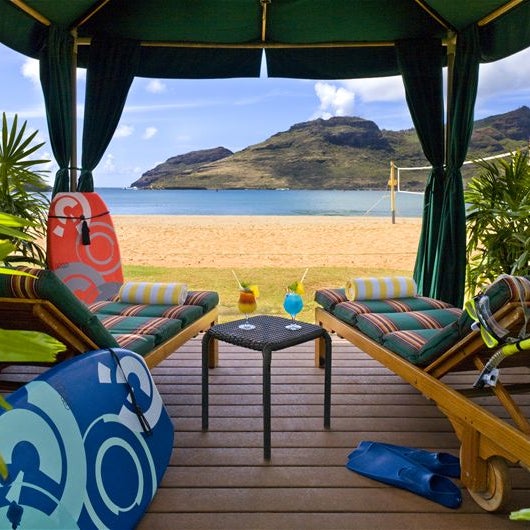 3/25/2014 tarihinde Kauai Marriott Resortziyaretçi tarafından Kaua&#39;i Marriott Resort'de çekilen fotoğraf