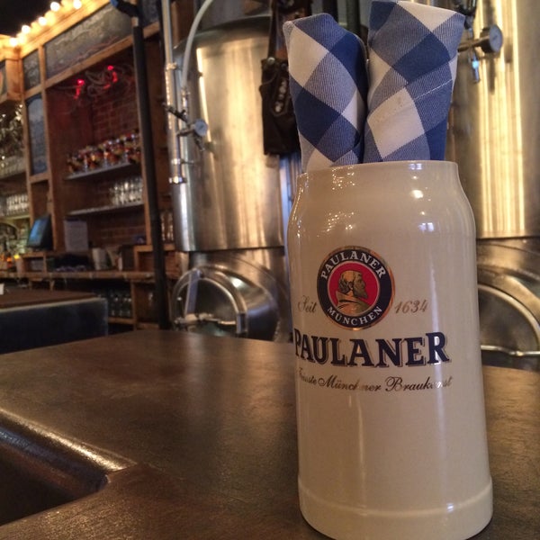 Photo taken at Paulaner on Bowery by Dave C. on 8/27/2016