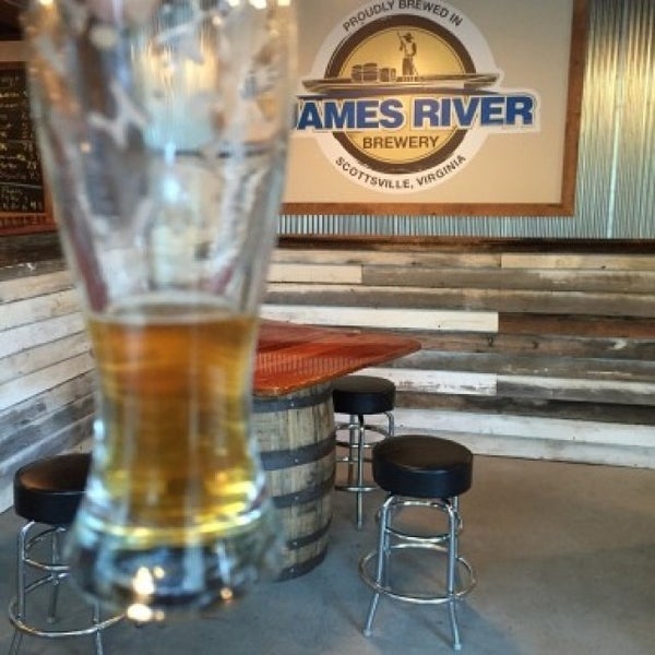 Photo taken at James River Brewery by Robert S. on 5/14/2016