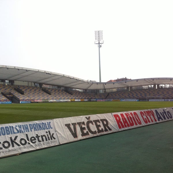 Photo taken at Stadion Ljudski Vrt by Abdullah A. on 3/21/2016
