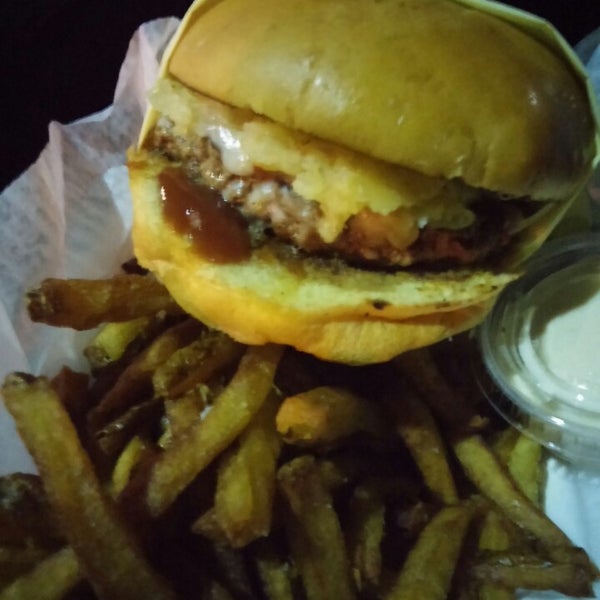Photo taken at Grill &#39;Em All Truck by Robert O. on 4/19/2014