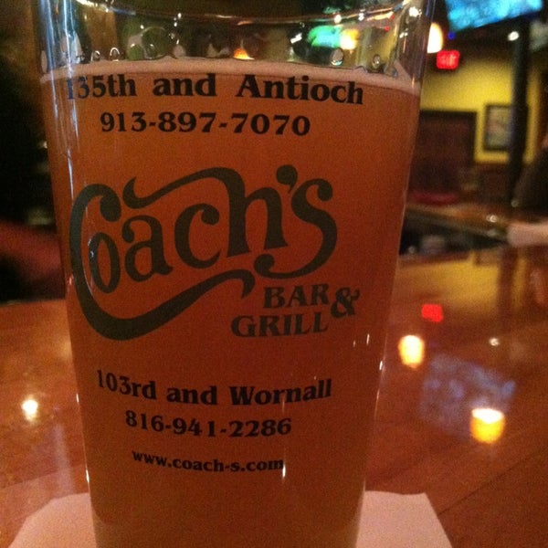 Photo taken at Coach&#39;s Bar and Grill by Nate W. on 2/8/2013