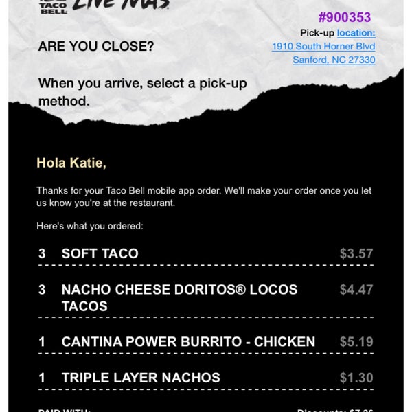 Taco Bell Sanford, NC