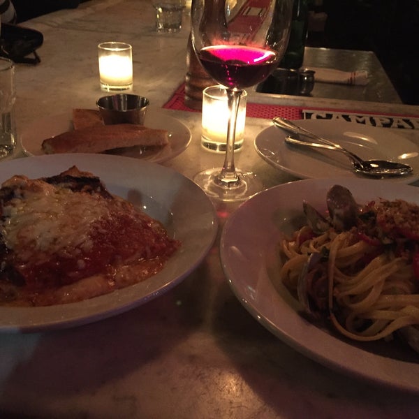 Such a cute little neighborhood spot with absolutely amazing food!Vongole pasta is perfectly flavorful and light. Lasagna is rich and yummy. Tiramisu is heavenly, don’t skip it.