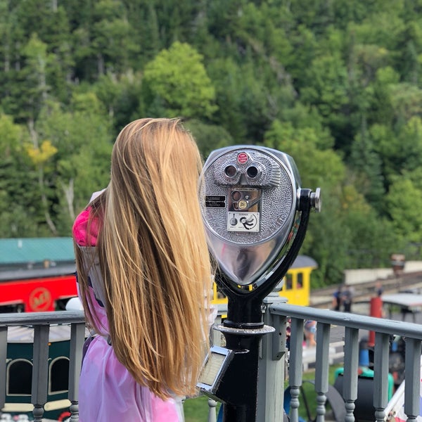 Photo taken at The Mount Washington Cog Railway by Mari Y. on 9/8/2018