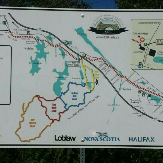 Большая ладожская тропа карта