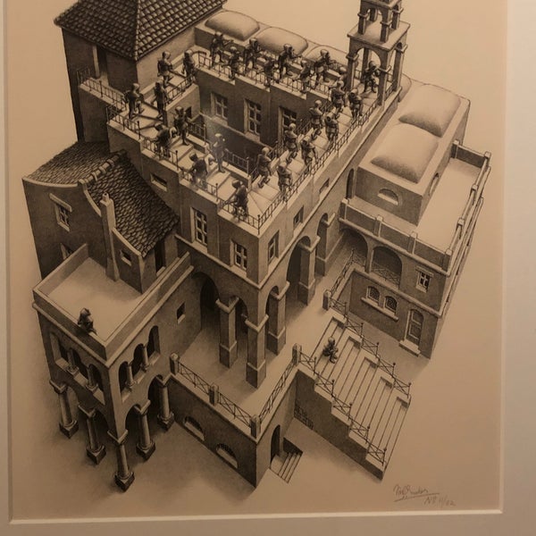 Снимок сделан в Escher in het Paleis пользователем Gunther S. 7/16/2021