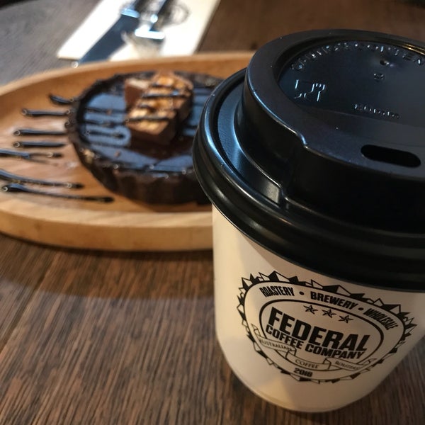 Photo taken at Federal Coffee Company by OĞUZ A. on 2/10/2018