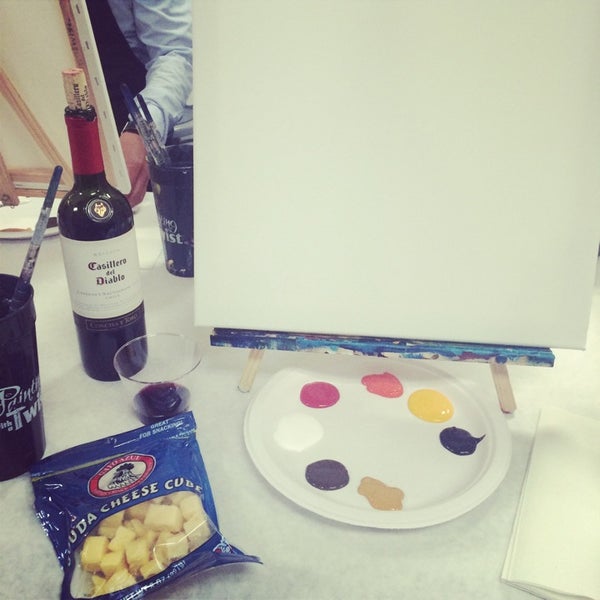 Photo taken at Painting With A Twist by Vanessa S. on 6/20/2014