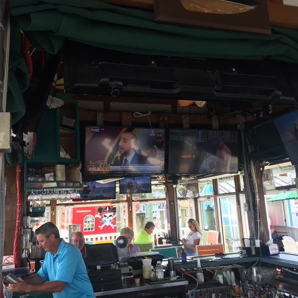 Photo taken at Rudee&#39;s Restaurant &amp; Cabana Bar by Tracy S. on 6/5/2018
