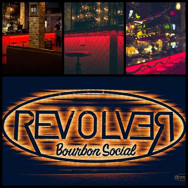 Revolver Bourbon Social NOW OPEN at 6502 Washington Ave! www.RevolverHouston.com 713-862-4555