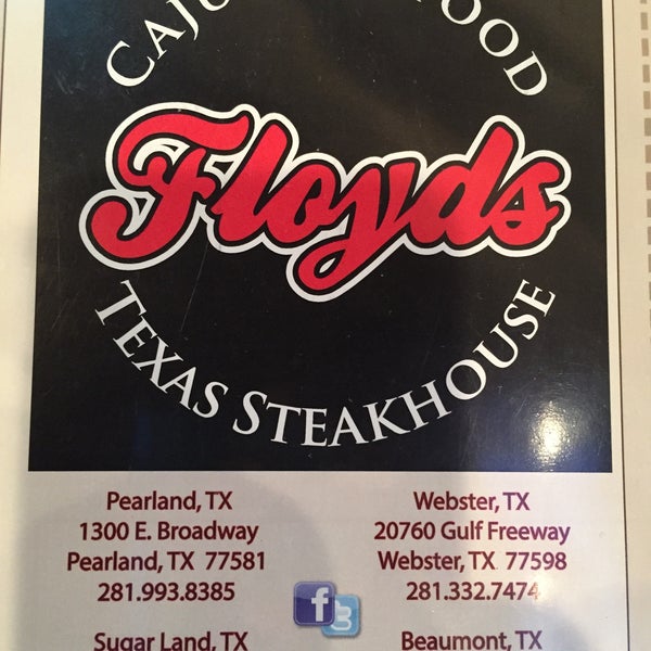Photo taken at Floyd&#39;s Cajun Seafood &amp; Texas Steakhouse by Lisa A. on 1/20/2015
