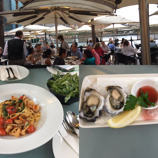 Photo taken at Sydney Cove Oyster Bar by Chiho S. on 2/14/2017