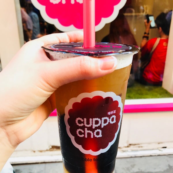 5/7/2018 tarihinde Aphirat ♡ S.ziyaretçi tarafından Cuppacha Bubble Tea'de çekilen fotoğraf