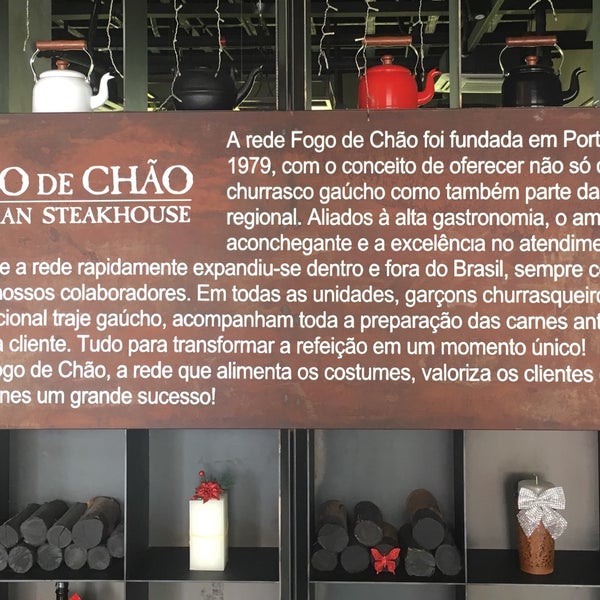 รูปภาพถ่ายที่ Fogo de Chão โดย Katia C. เมื่อ 12/16/2017