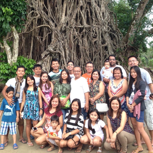 Photo taken at Biggest Balete Tree in Asia by albertours r. on 7/26/2015