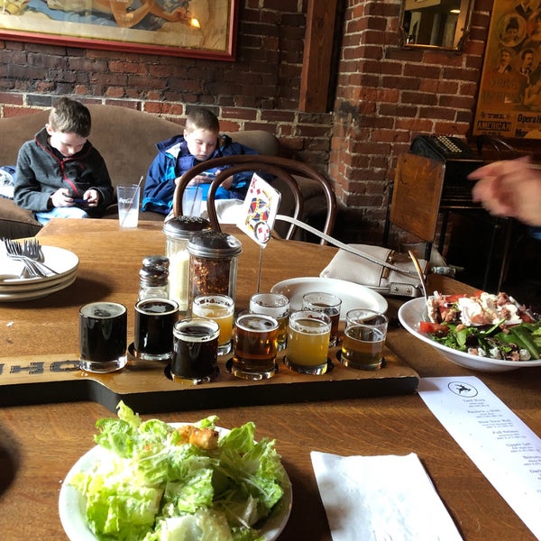 Photo taken at Old Town Pizza &amp; Brewing by MB 2. on 4/12/2019