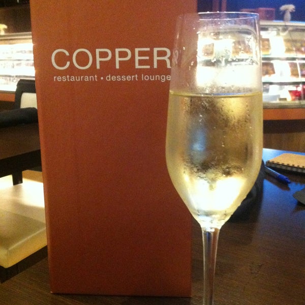 Снимок сделан в Copper Restaurant &amp; Dessert Lounge пользователем Madison C. 4/12/2013