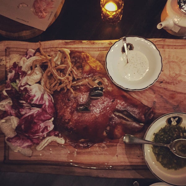 Get the pig head. It’s incredible.
