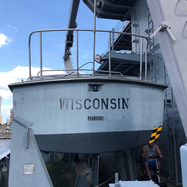 Das Foto wurde bei USS Wisconsin (BB-64) von Jenny M. am 6/24/2019 aufgenommen