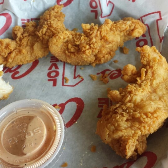 Photo taken at Raising Cane&#39;s Chicken Fingers by excitable h. on 6/9/2014