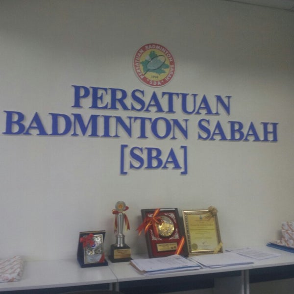 Pejabat Persatuan Badminton Sabah (SBA) - Kantor